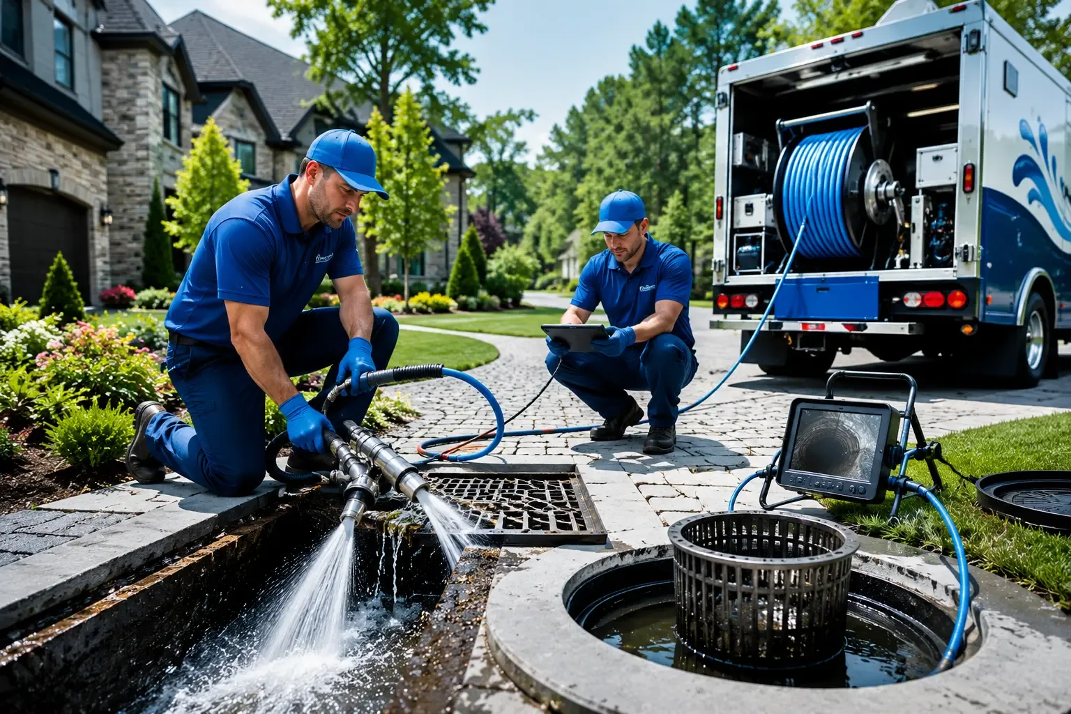 Local outdoor drain cleaning professionals in Lottie, LA