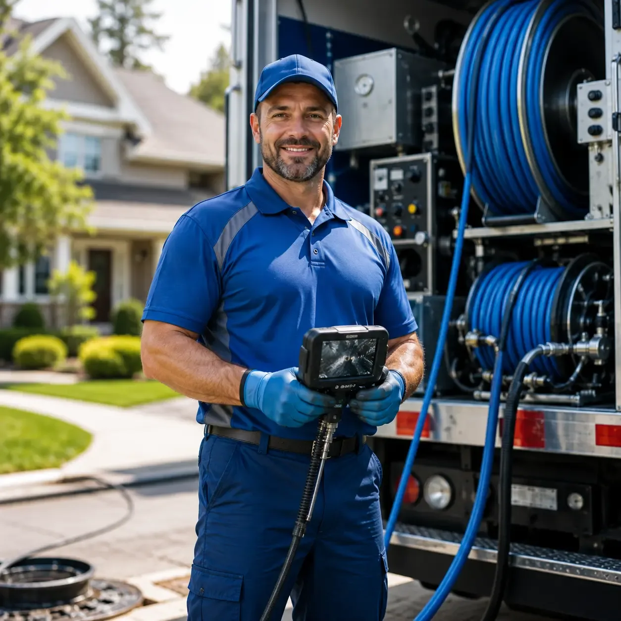 Local outdoor drain cleaning specialists in Lottie, LA